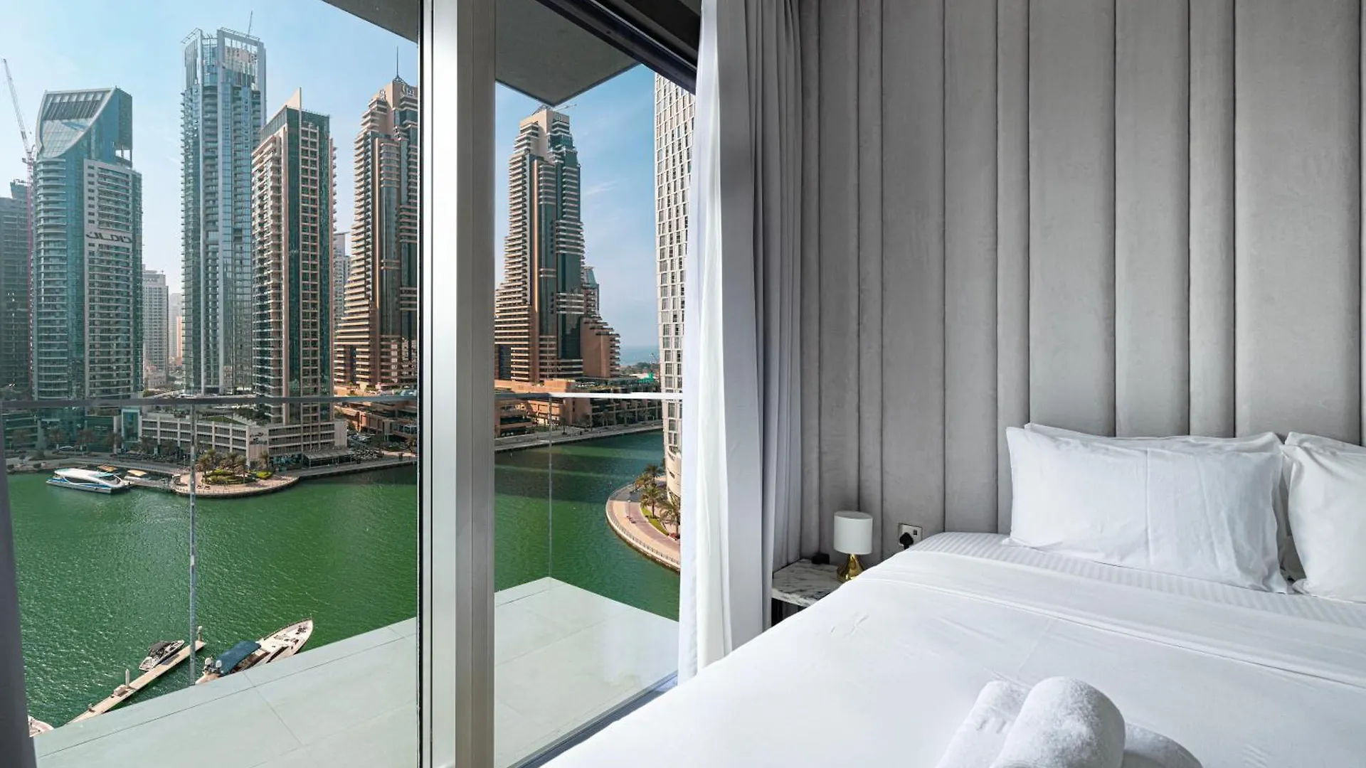 3Br Full Marina View For 8 Near The Metro! Apartment Dubai 0*,